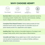 Health Horizons Cold Milled Raw Hemp Seeds Powder (Protein) 500gm - Image 4