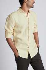 B Label Men's Casual Shirt-- Melange on itsHemp
