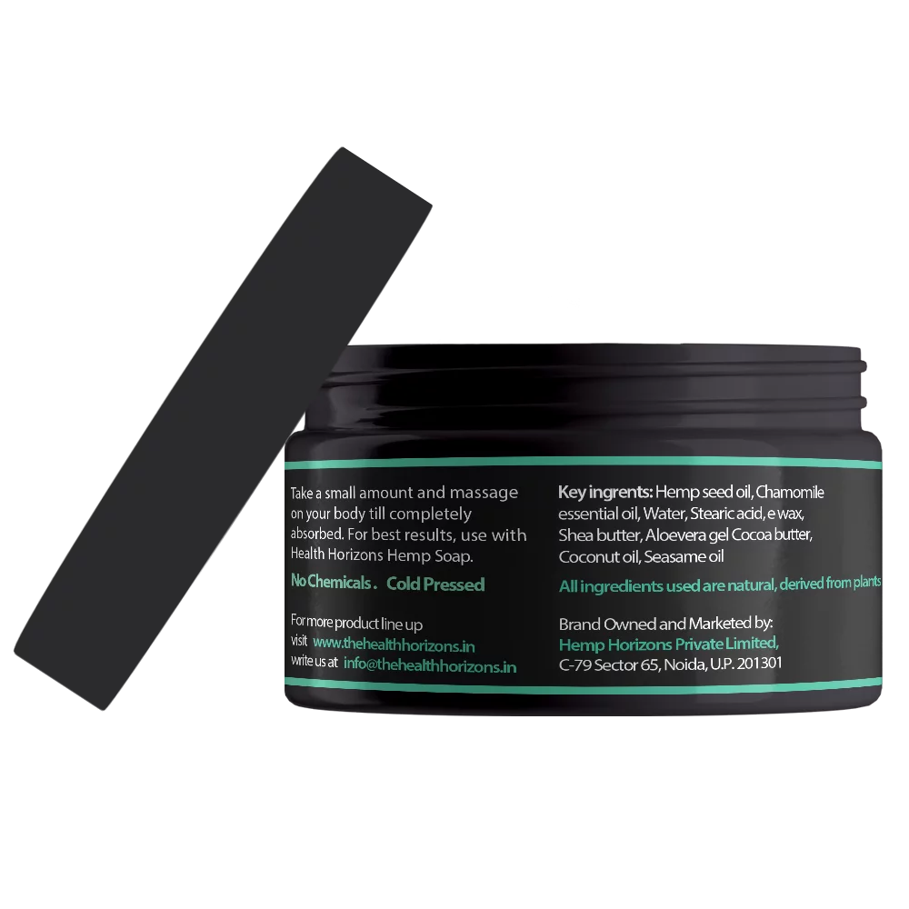 Health Horizons Aloe Vera and Hemp Body Butter 100gm on itsHemp