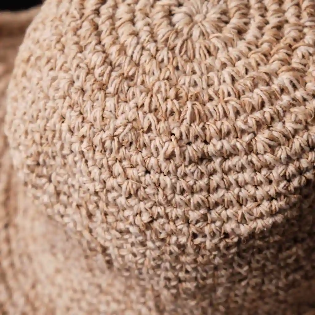 Hemp House Hemp & Cotton Mix Handmade Summer Hat on itsHemp on itsHemp