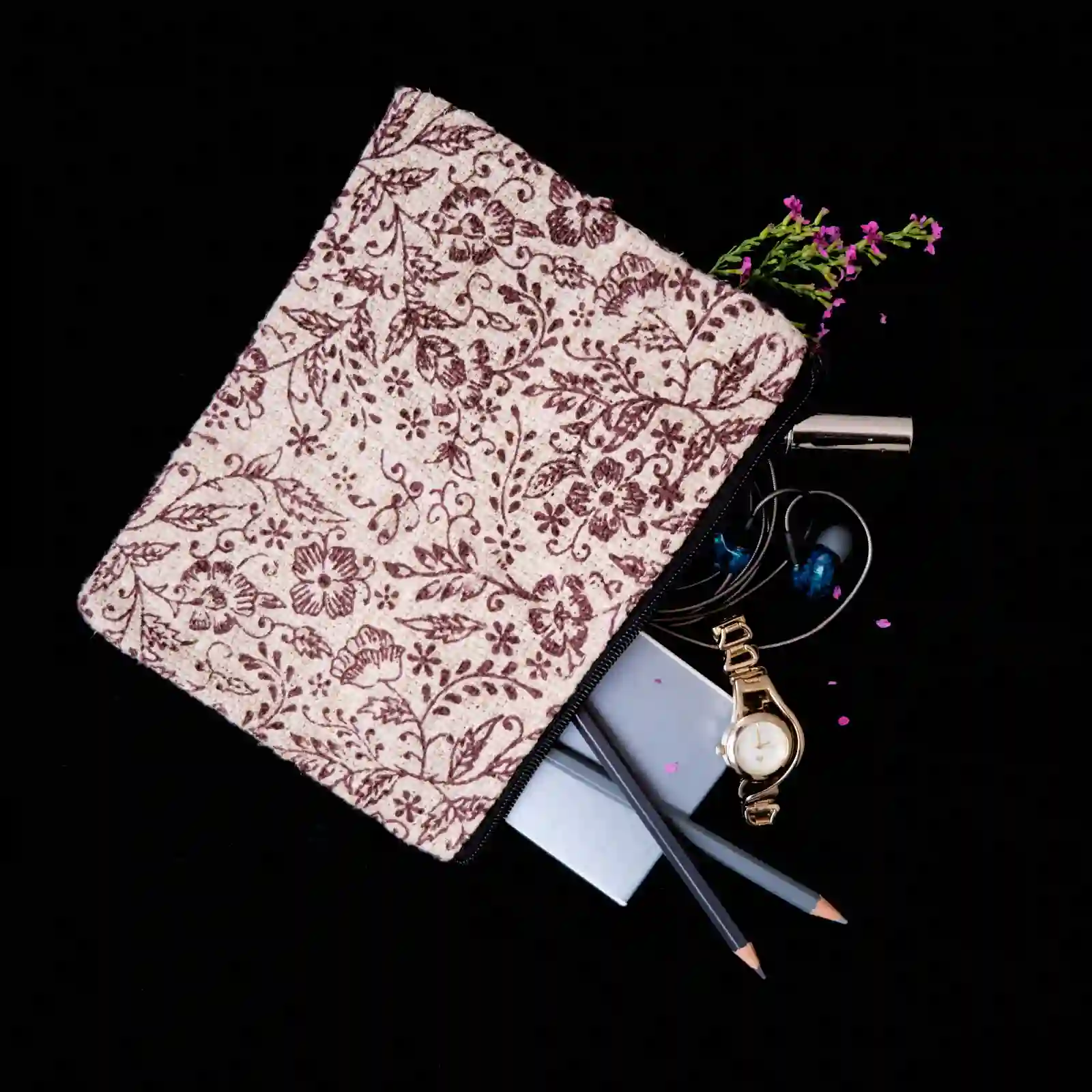 HH003007_1 Hemp House All Natural Hemp Pouch (S) on itsHemp
