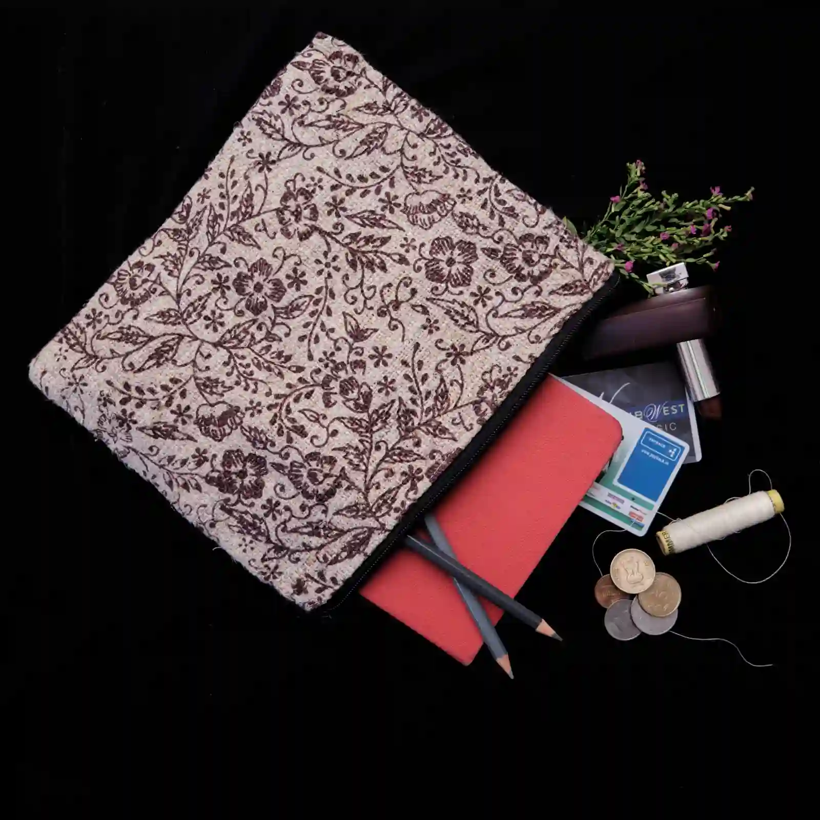 Hemp House All Natural Hemp Pouch (L) on itsHemp