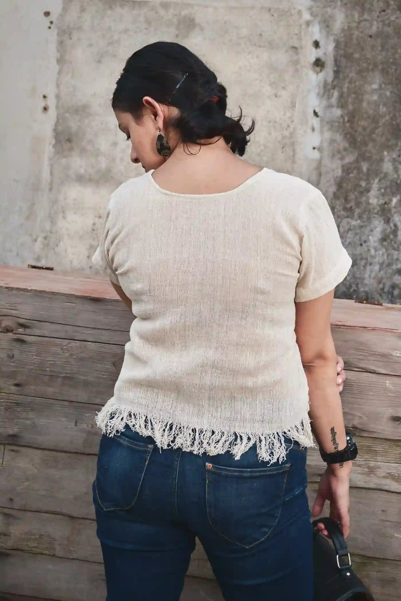 Hemp House All Natural Hemp Women Short Sleeves Tank Top on itsHemp