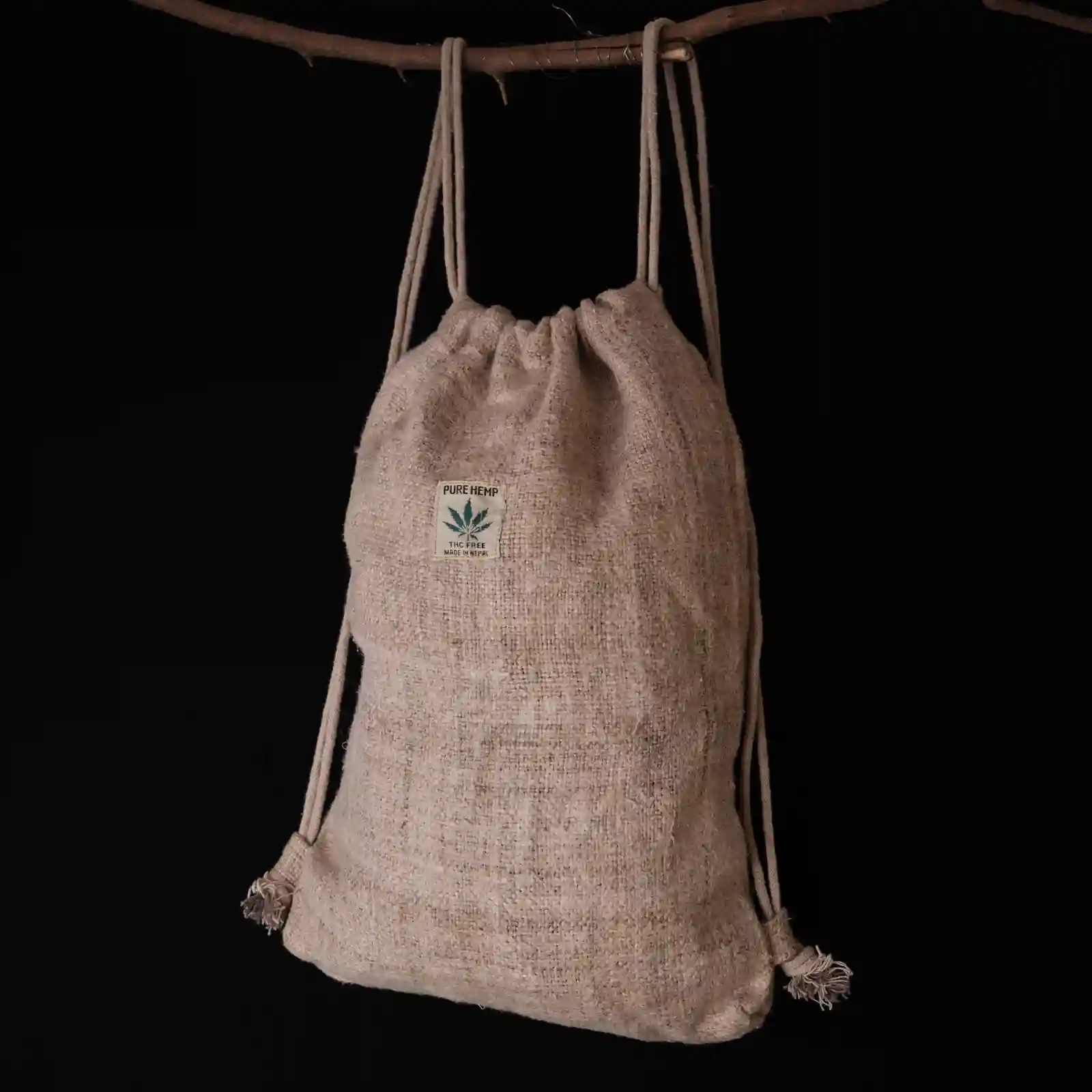 HH003024_1 Hemp House All Natural Rope Bag on itsHemp