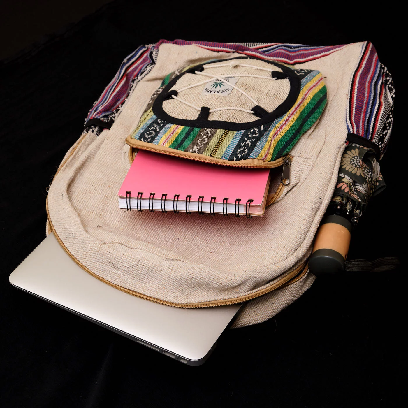 Pouchful Hemp & Cotton Laptop Bag on itsHemp