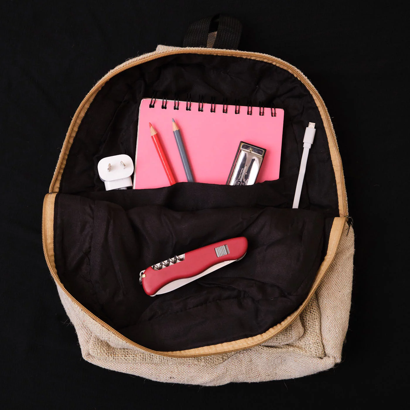 Pouchful Hemp & Cotton 15 inch Laptop Bag on itsHemp
