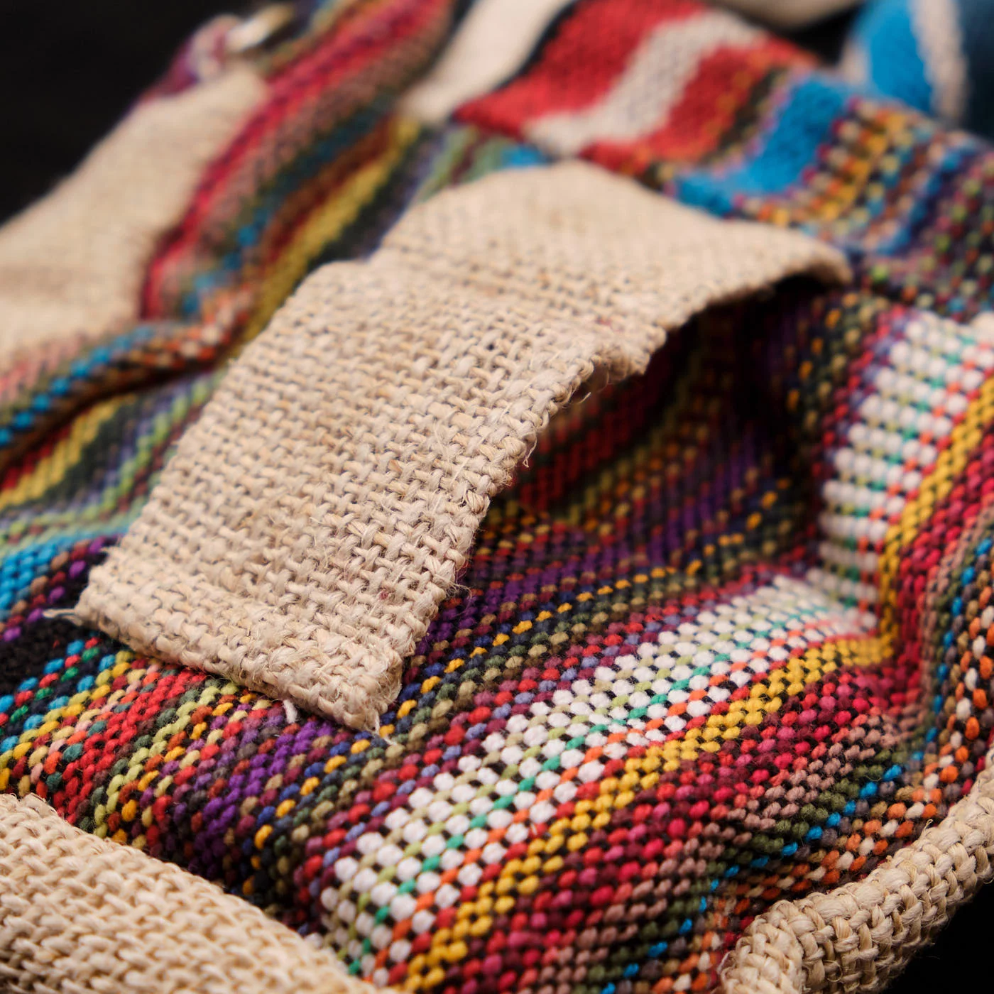 Pouchful Hemp & Cotton Handmade Sling bag on itsHemp