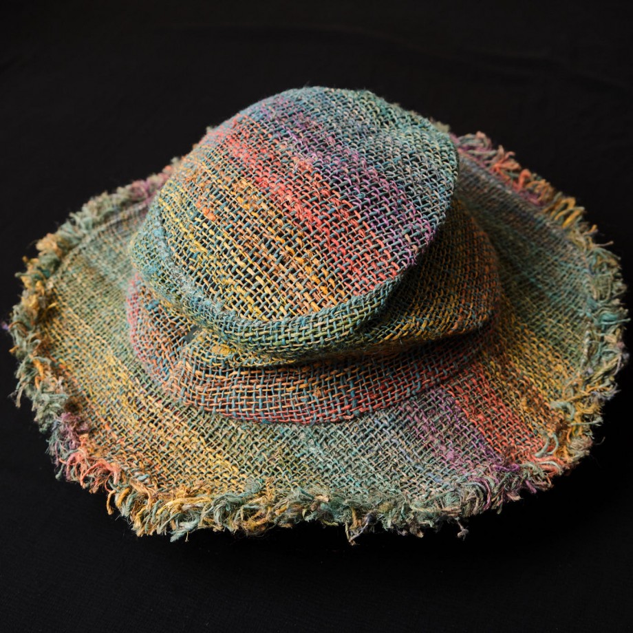 Pouchful Hemp & Cotton Handmade Summer Hat on itsHemp