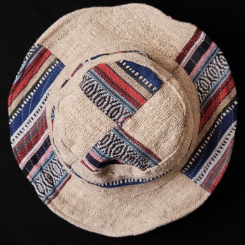 Pouchful Hemp & Cotton Handmade Summer Hat on itsHemp