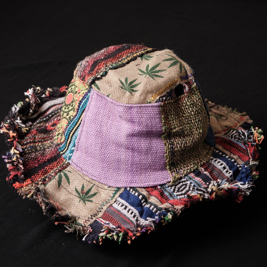Pouchful Hemp & Cotton Handmade Summer Hat on itsHemp