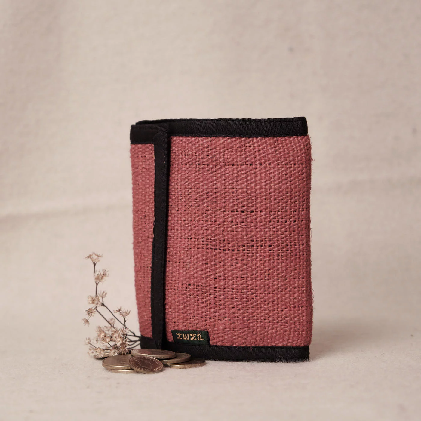 Pouchful All Hemp Handmade 2-Fold European Wallet on itsHemp