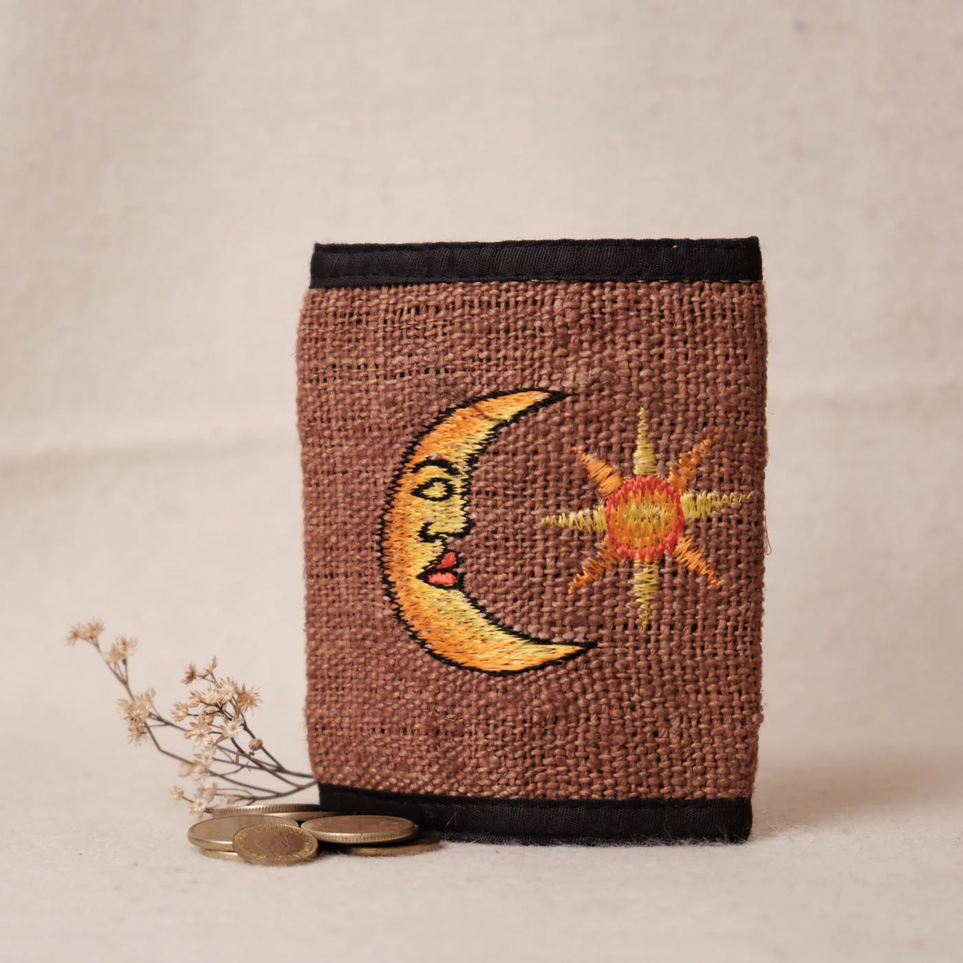Pouchful All Hemp Handmade 2-Fold European Wallet on itsHemp