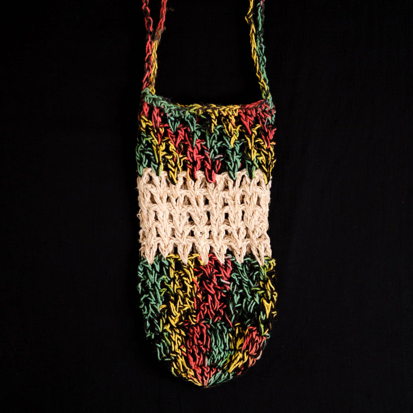Pouchful All Hemp Handmade Bottle Holder on itsHemp