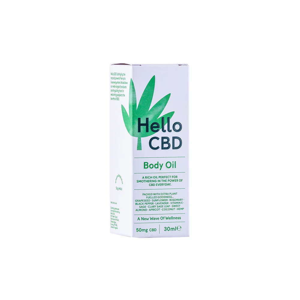 Hello cbd body oil on itsHemp