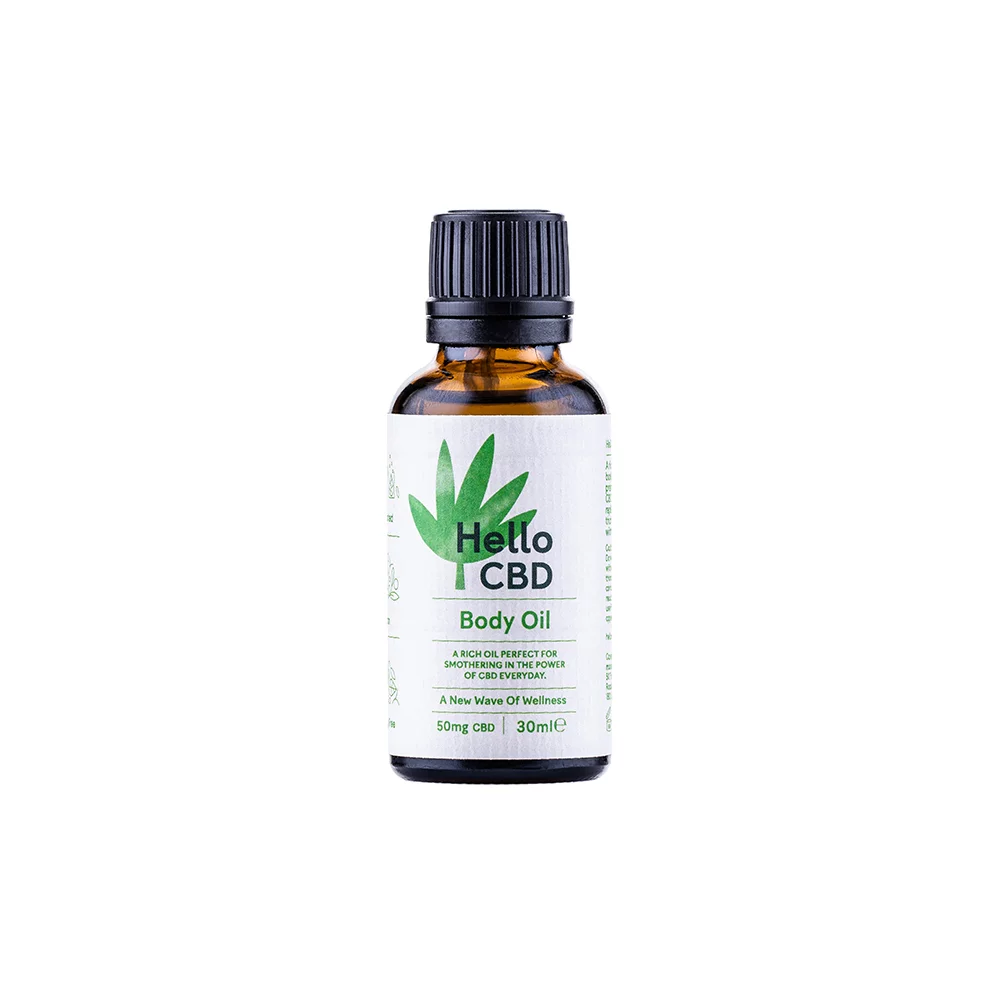 CBD Body Oil on Its Hemp