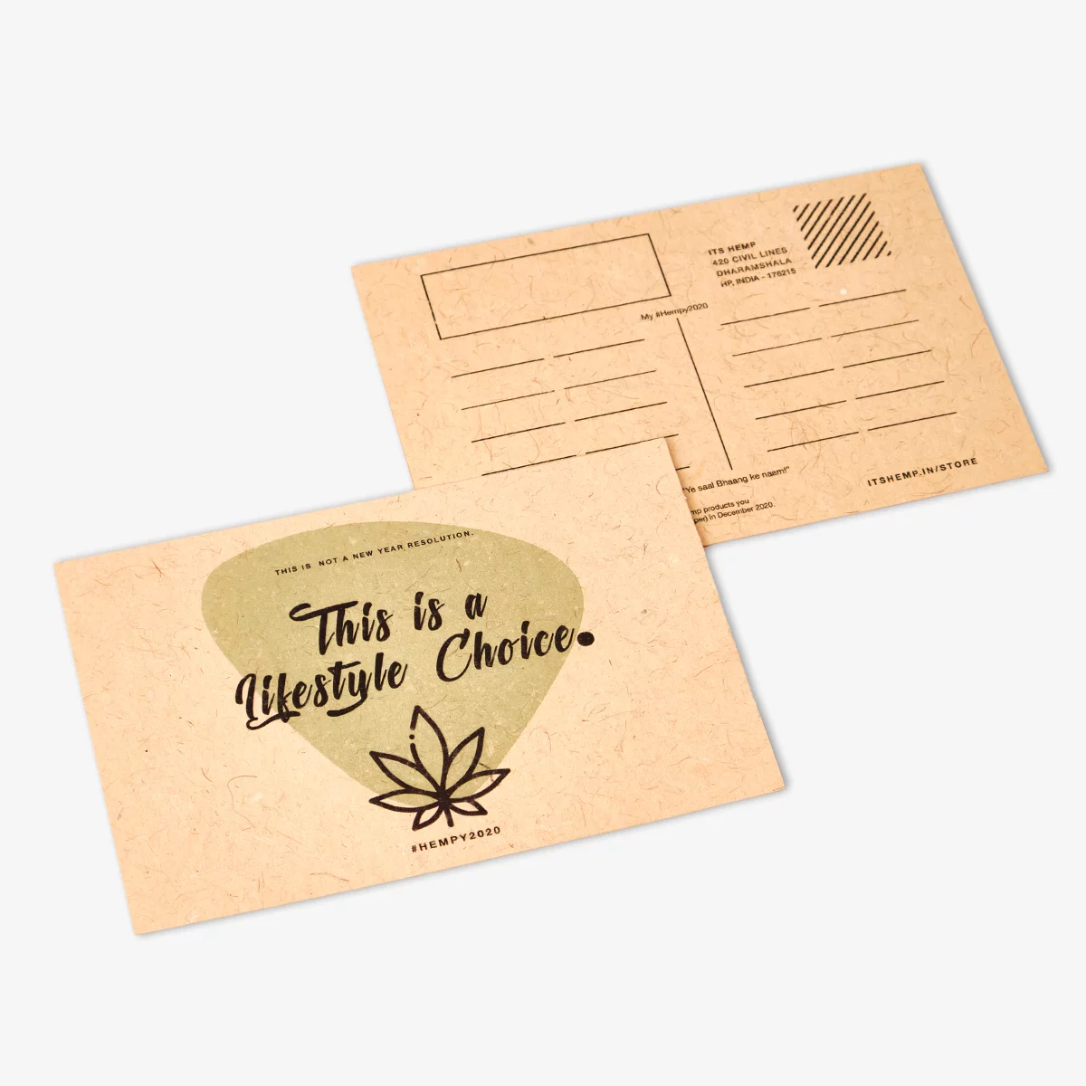 Hemp Postcard + Pen Combo on itsHemp