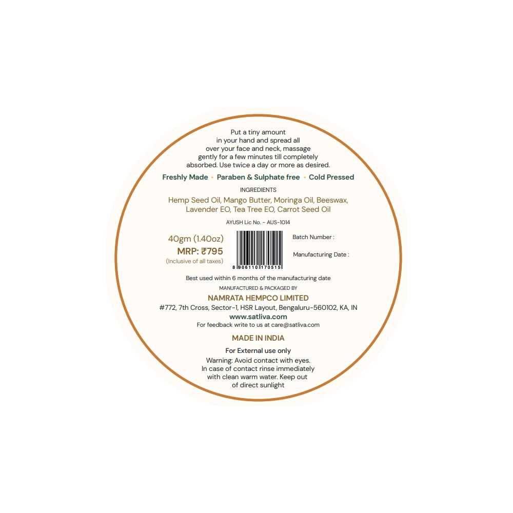 Satliva AgeDefy Glow Face Cream 40g on itshemp.in