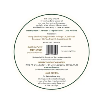 Satliva SkinRefine Face Cream 20g on itshemp.in