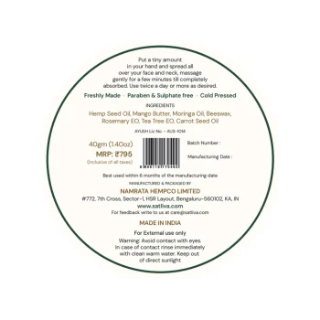 Satliva SkinRefine Face Cream 40g on itshemp.in