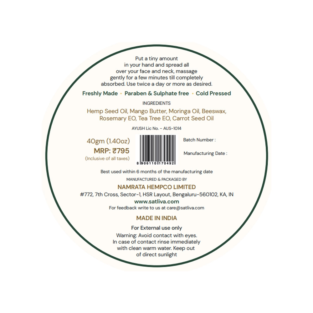 Satliva SkinRefine Face Cream 40g on itshemp.in