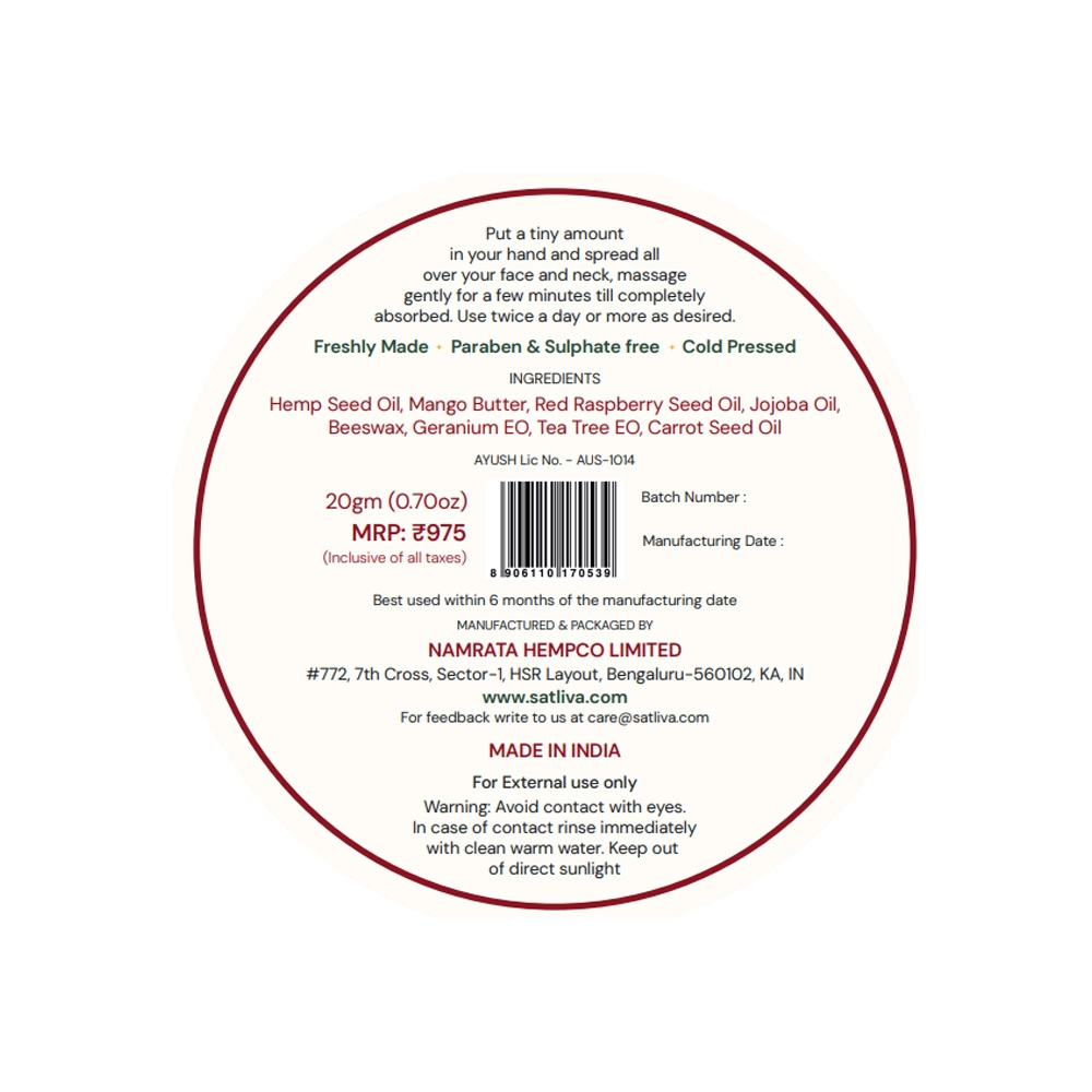 Satliva Sunkissed Defence Face Cream 20g on itshemp.in