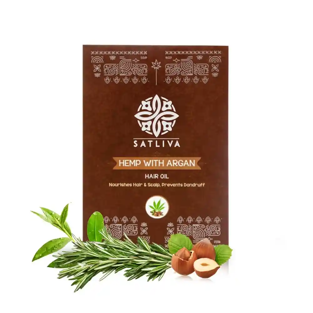 Satliva Hemp with avacado hair oil on itsHemp