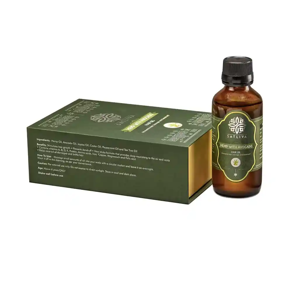 Satliva Hemp with avacado oil on itsHemp