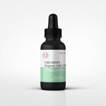 13 Extracts CBD Drops 500 mg (Peppermint) on itsHemp
