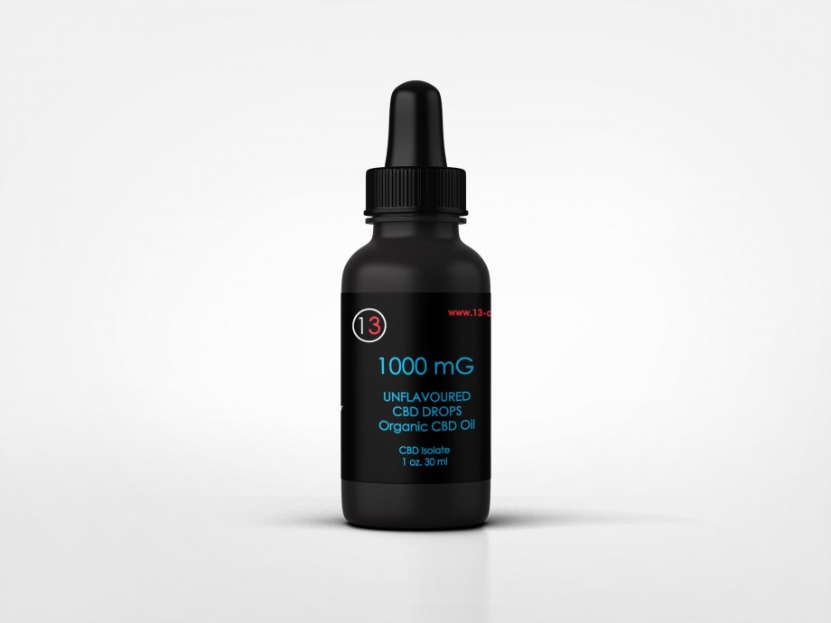 13 Extracts CBD Drops 2000 mg (Unflavoured) on itsHemp