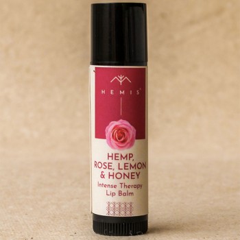Hemis Hemp Rose and Honey Lip Balm on itsHemp