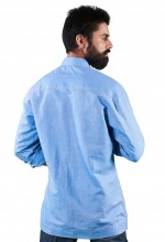 Hemis Partita Full Sleeve Denim Look Shirt on itsHemp