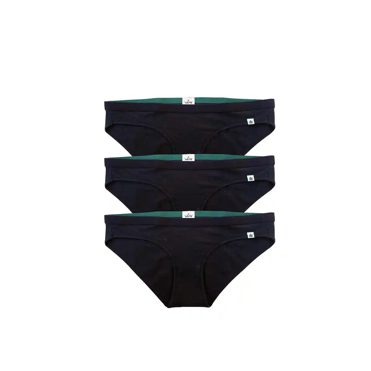Wama Womens Bikinis Pack of 3 on itsHemp
