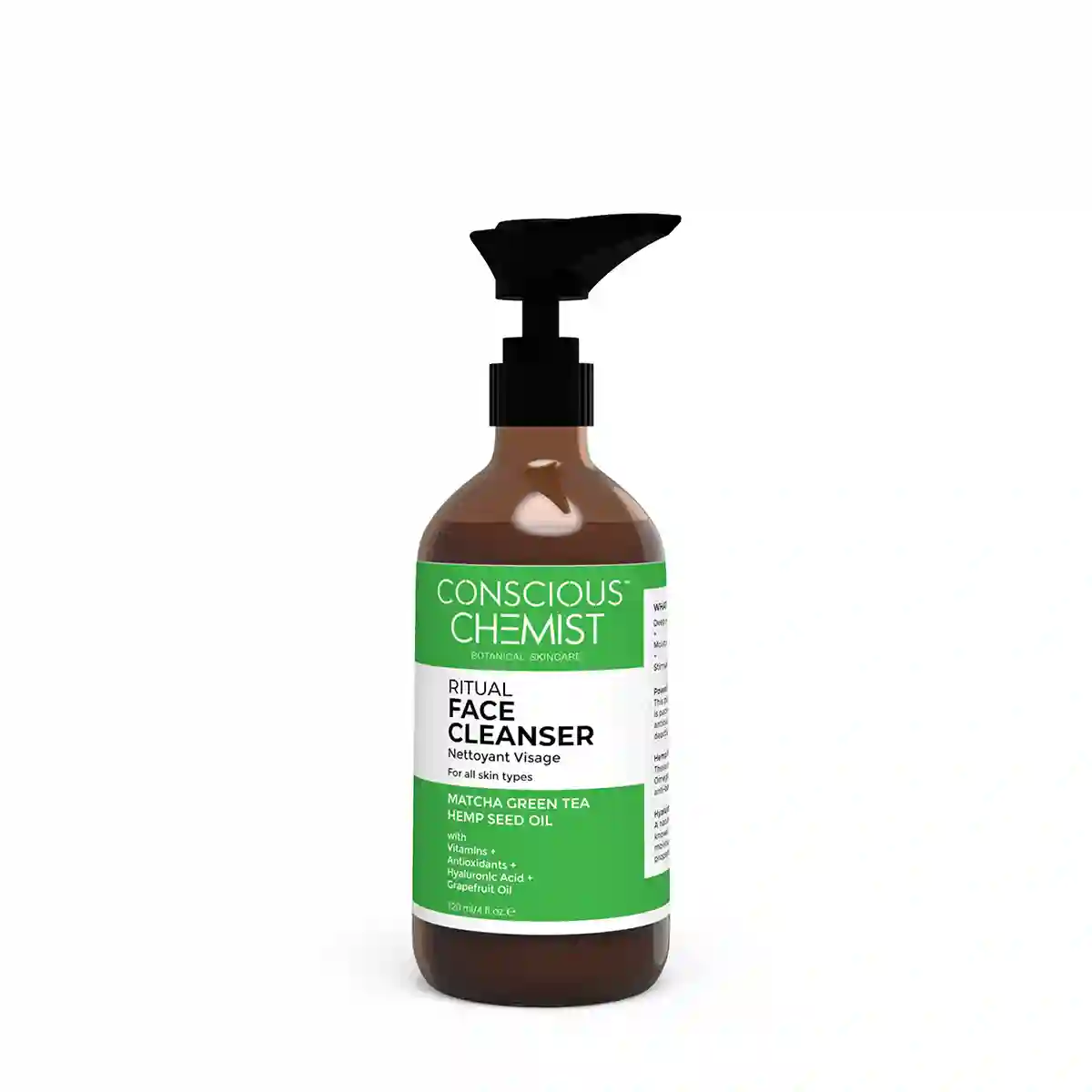 Conscious Chemist Facial Cleanser on itsHemp