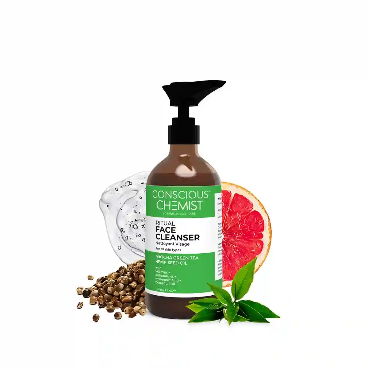 Conscious Chemist Facial Cleanser on itsHemp