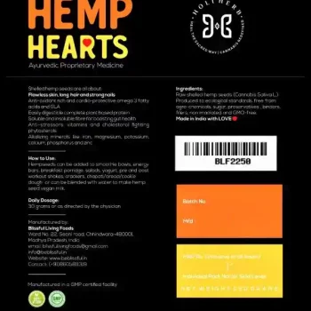 Holi Herb Hempseed Hearts (250g) on itsHemp