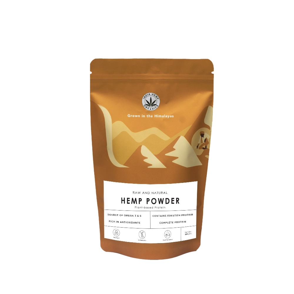 IH020004 India Hemp Organics Hemp Protein Powder (100g) - Image 1