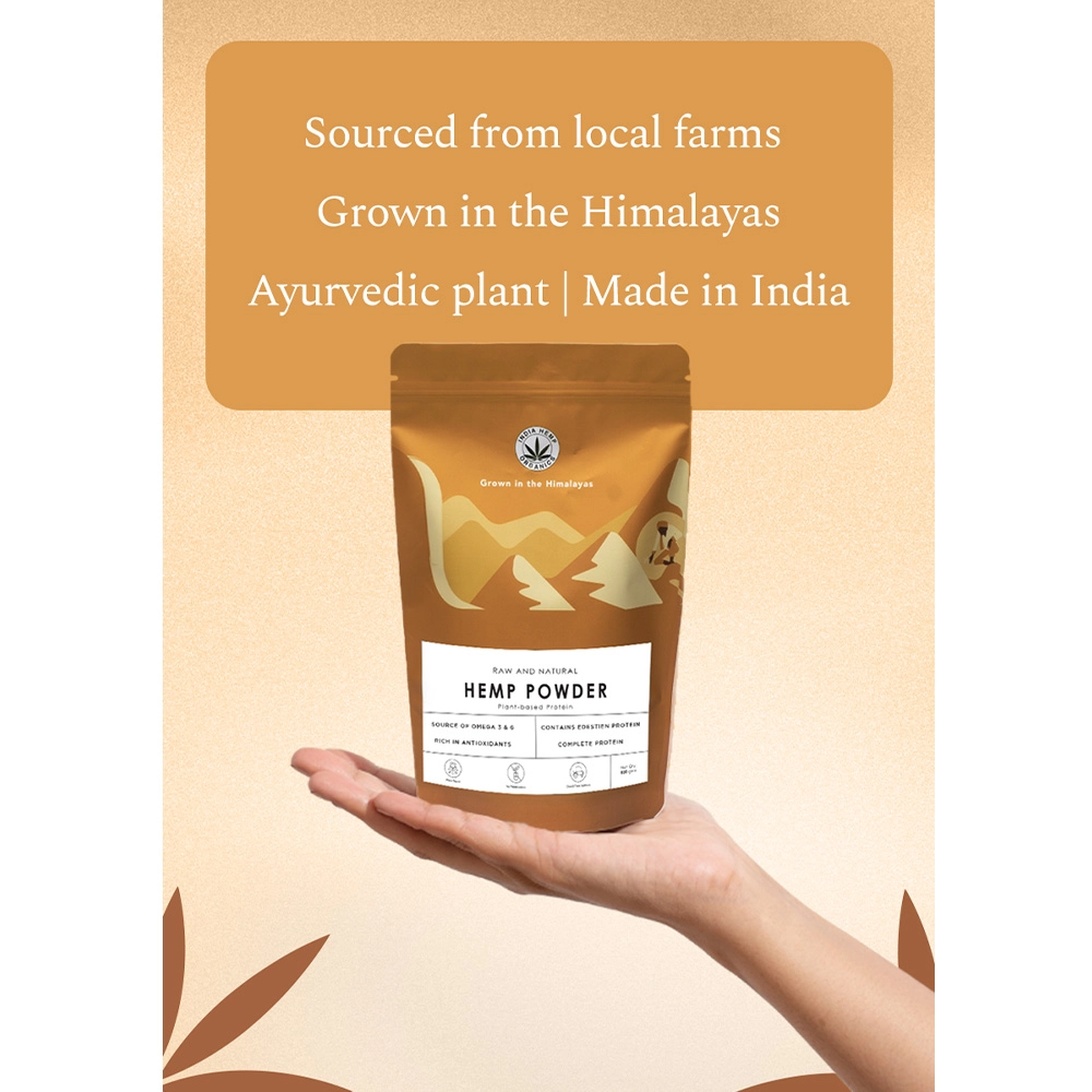 India Hemp Organics Hemp Protein Powder (1Kg) - Image 4
