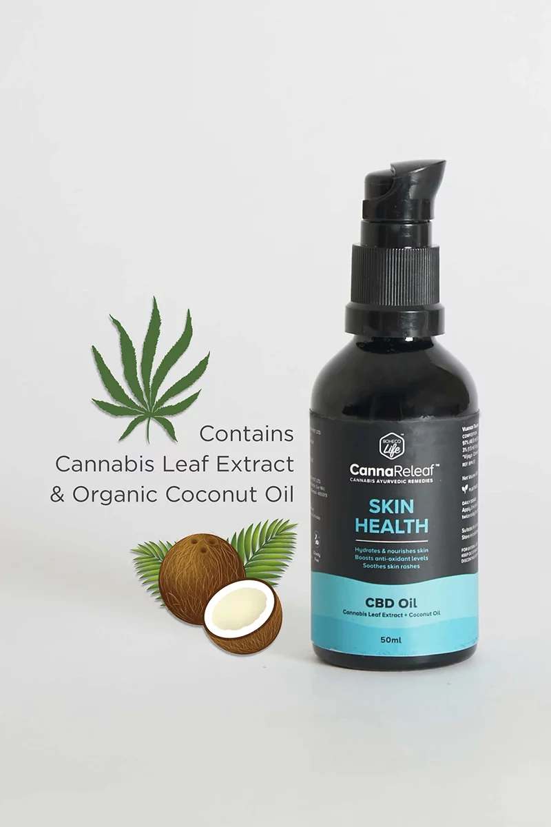 Cannareleaf cbd oil for skin health on itsHemp