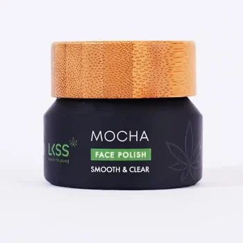 LESS Mocha Face Polish (30g) on itsHemp