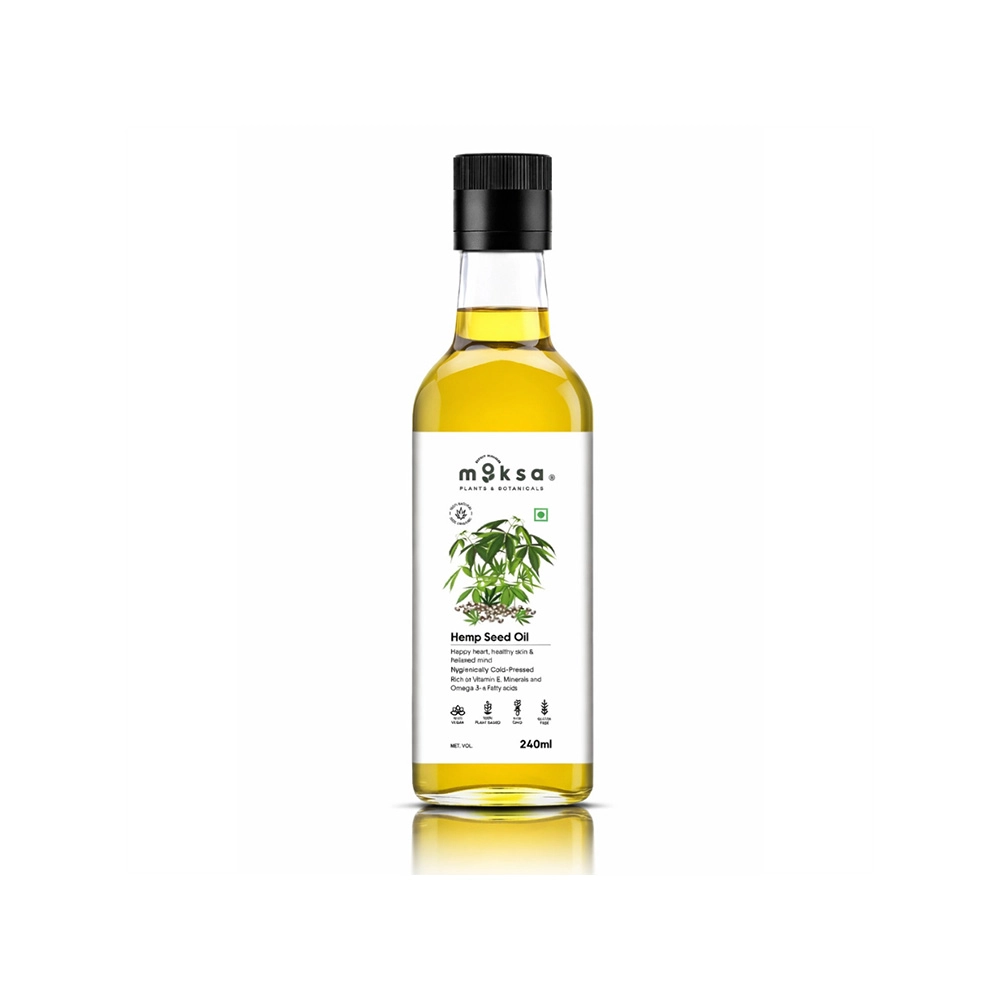 9_1 Moksa Hemp Seed Oil (240 ml) - Image 1