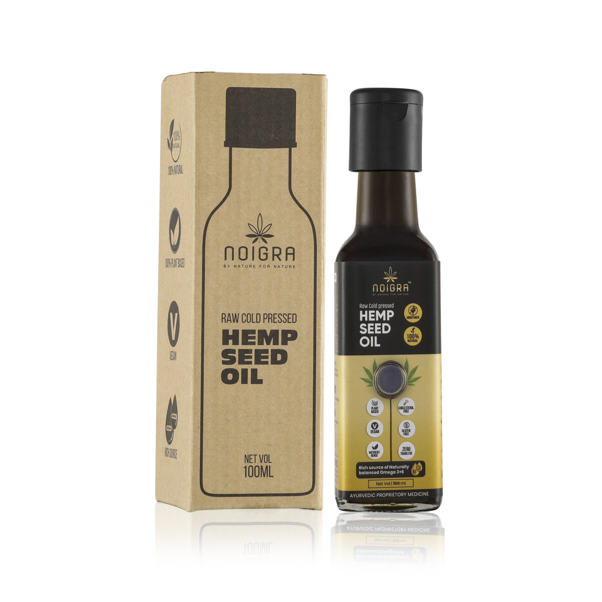 Noigra Hemp Seed Oil (100 ml) on itsHemp