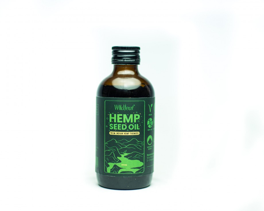 Wildleaf Hemp Seed Oil (200 ml) on itsHemp