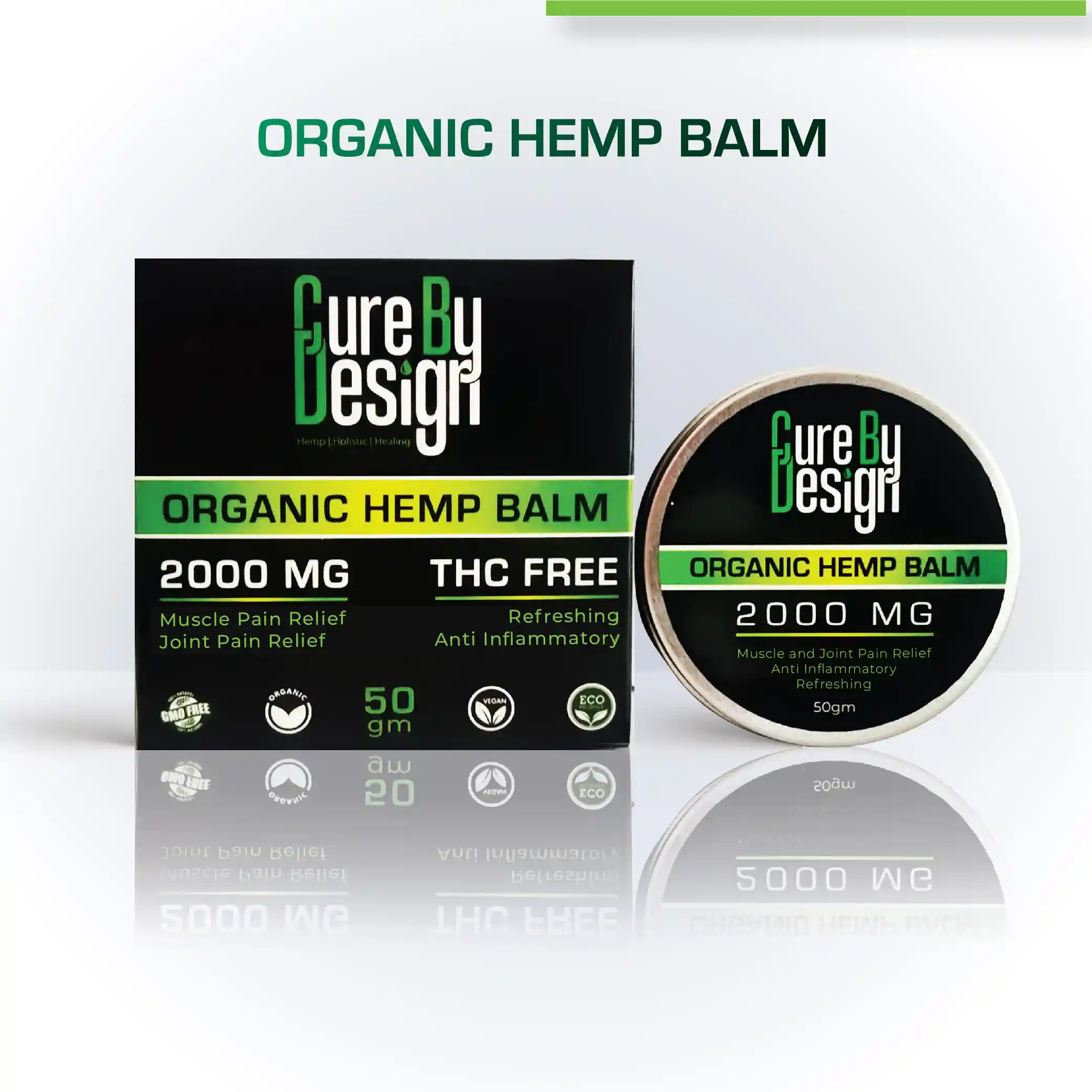 Cure by Design organic Hemp Balm on itsHemp