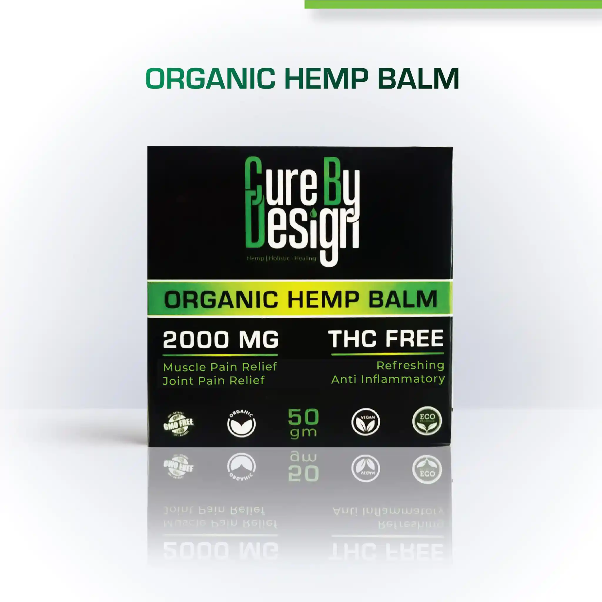 Cure by Design organic Hemp Balm on itsHemp
