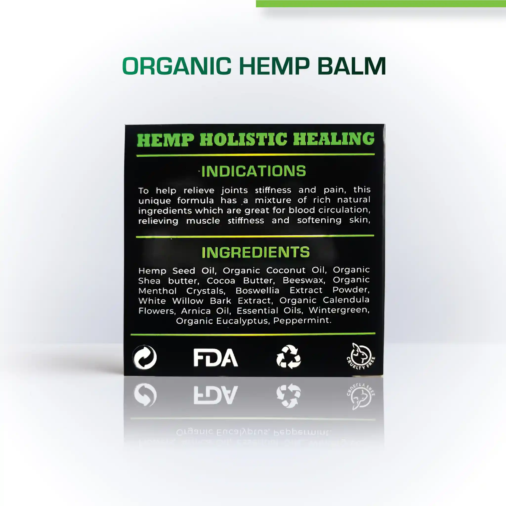Cure by Design organic Hemp Balm on itsHemp