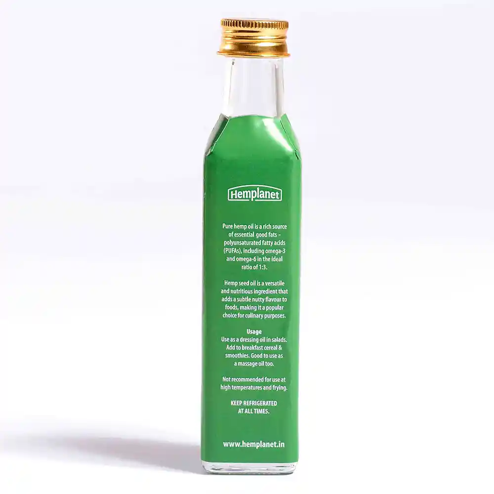 Hemplanet Hemp Seed Oil (125ml) on itsHemp