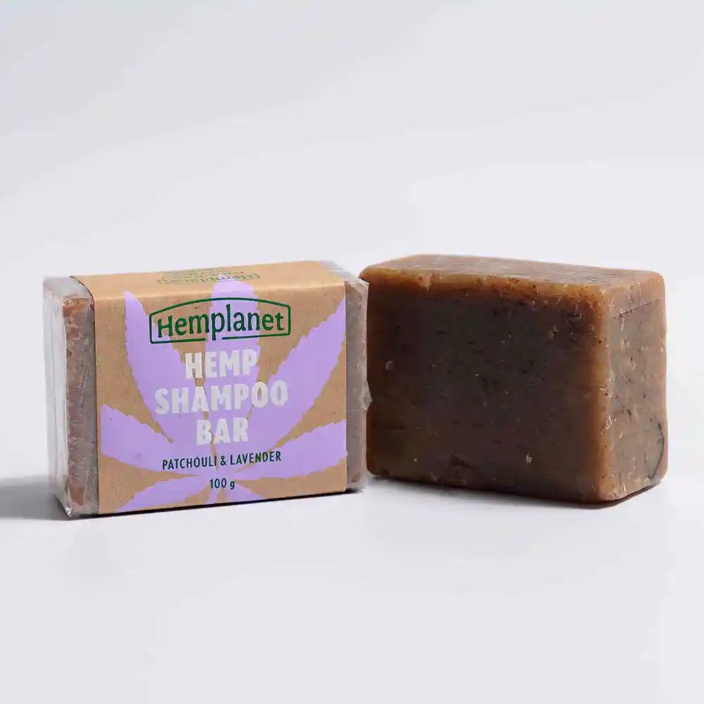 Hemplanet Hemp Shampoo Bar P&L (75gms) on itsHemp