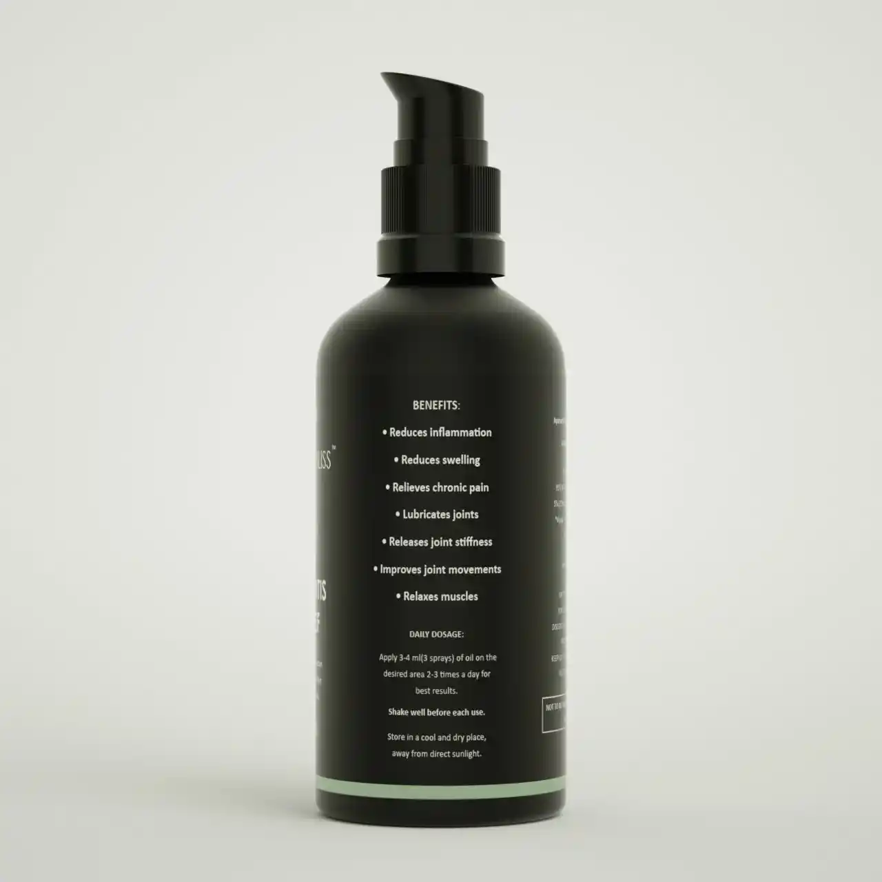 India Hemp Organics CannaBliss Arthritis Relief- CBD Oil (50ml) - Image 11