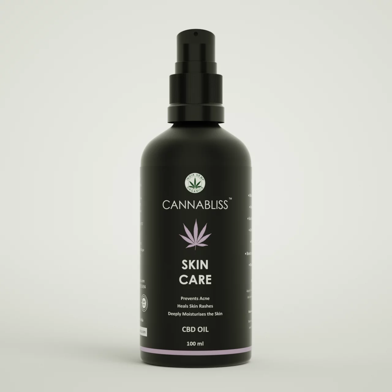 India Hemp Organics CannaBliss- Pain Relief 2000mg (100ml)on itsHemp