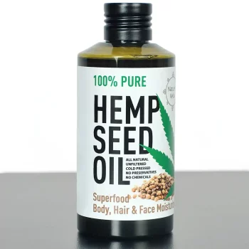 Nature's Veda Hemp Seed Oil 150ml on itsHemp